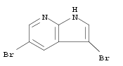 1H-Pyrrolo[2,3-b]pyridine, 3,5-dibromo-